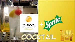 ciroc pineapple and sprite tail