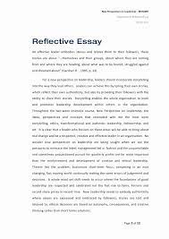 A reflective essay is a type of written work which reflects your own self. Reflective Essay Conclusion Example Elegant Reflection Paper Conclusion Reflective Essay Examples Essay Examples Self Reflection Essay