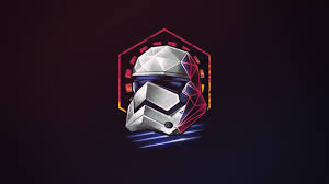 stormtrooper helmet minimalist hd