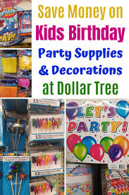 Modern party decorations & supplies. Cheap Birthday Party Decorations For Kids At Dollar Tree Happy Mom Hacks