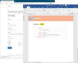 create word docx or pdf from asp net