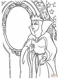 The magic mirror is a powerful object first featured in disney's 1937 film snow white and the seven dwarfs. The Evil Queen And The Magic Mirror Coloring Page Free Printable Coloring Home