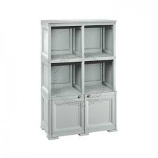 Open Shelves 1 Door Cabinet Unit