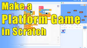 how to make a platform game in scratch