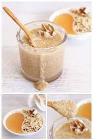 oatmeal honey face scrub dabbles