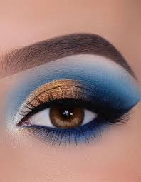 65 pretty eye makeup looks blue and