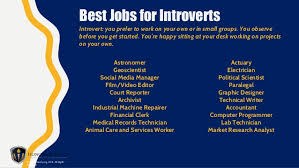 best jobs for introverts ideas