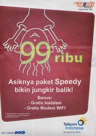 Speedy merupakan layanan broadband yang berkualitas tinggi untuk akses internet yang di luncurkan oleh telkom indonesia. Telkom Speedy Internet Company 1 Photo Facebook