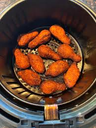 frozen boneless wings in the air fryer