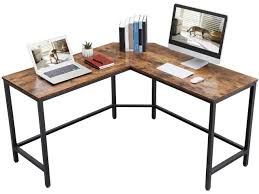 Use the picture of the desk you bought as a guide, along with some common sense. Computer Desk L Shaped Corner Writing Desk Space Saving Study Desk Gaming Desk For Office Easy To Assemble Rustic Brown Newegg Com