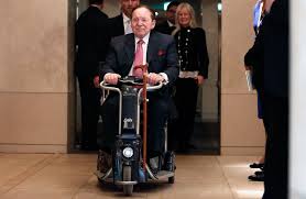 The las vegas sands corp. Sheldon Adelson Breaks Three Ribs Misses Venetian Macau Anniversary