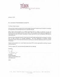 Business Recommendation Letter For A Company Letter Lettering