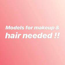 models wanted for hair and makeup