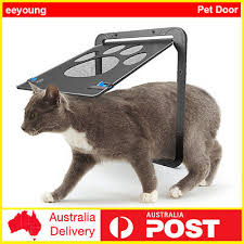 4 Way Safe Lockable Locking Pet Cat