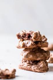 chocolate chip meringue cookies