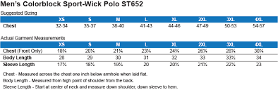 St652 Sport Tek Mens Colorblock Sport Wick Polo