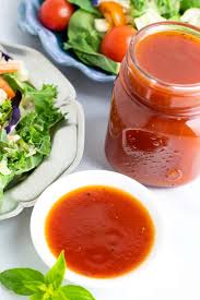 tangy tomato oil free dressing