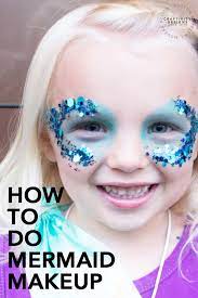 how to do easy mermaid makeup for kids