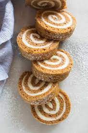 Pumpkin Cake Roll Recipe gambar png