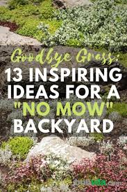 Here are some ideas for front yard landscaping without grass, using perennials that grow well in poor soil: Easy Landscaping Ideas 13 Ideas For A Now Mow Yard Bob Vila