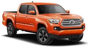 color choices on the 2017 toyota tacoma