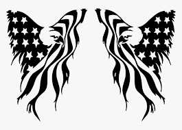 Vector illustration isolated on white background. American Flag Tattoo Drawing Left Arm Hd Png Download Transparent Png Image Pngitem