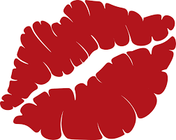 lip prints for kissing 5375440 vector