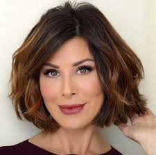 Medium layered bob hairstyles for over 50 somebody with thick, curly hair, on the other end, might want richer oils and thick creams to lubricate strands and might not fear about overwhelm. 20 Beautiful Short Layered Haircuts For Women Over 50 Short Haircut Com