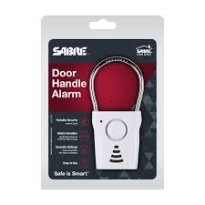 sabre white door sensor alarm 110db