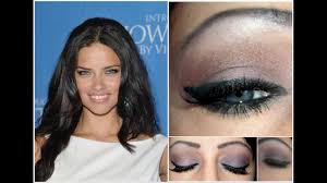 how to adriana lima smokey eye you