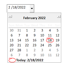 how to insert a date picker in excel