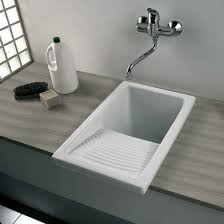 Utility sinks require a little bit of plumbing knowledge to install correctly. Clearwater Small White Ceramic Laundry Sink 395 X 610mm Tap Warehouse