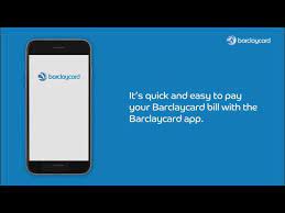 how to pay your barclaycard bill in app
