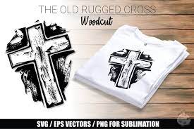 the old rugged cross vector symbol
