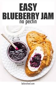 blueberry jam the bake