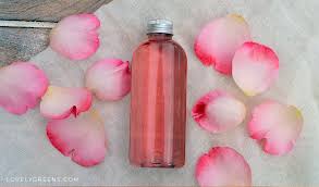how to make rose water toner using