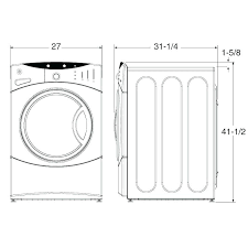 Washing Machine Sizes Chart Ganaconganas