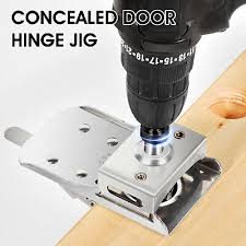 concealed door hinge jig 35mm stainless