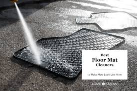 best floor mat cleaners to make mats