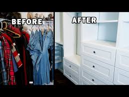 diy custom master closet upgrade