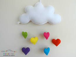 Rainbow Heart Cloud Baby Or Childrens