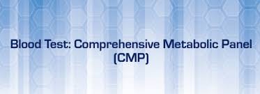 Blood Test Comprehensive Metabolic Panel Cmp