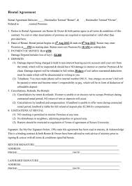 Rental agreement | PDF