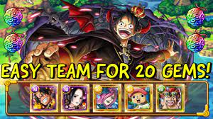 Halloween Luffy 0 Stamina - Easy Halloween Ace Team! [One Piece Treasure  Cruise] - YouTube