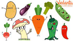 list of 10 vegetable names and their
