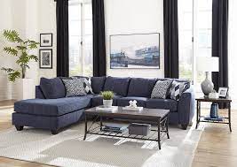 endurance sectional sofa navy blue