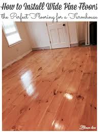 wide pine floors is diy pine flooring