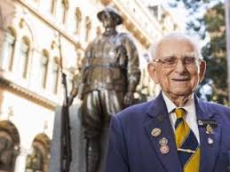 Image result for As thousands gathered in Sydney on Anzac Day to remember Australia's fallen soldiers they also acknowledged Wally Scott-Smith who has looked after the city's cenotaph