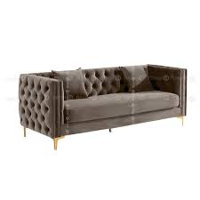 raimondi luxury tufted leather sofa