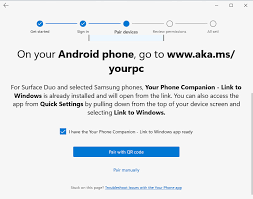 using the phone link app in windows 11